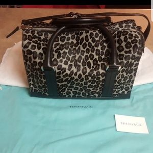 Tiffany & Co haircalf handbag